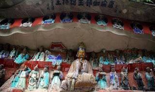 大足石刻宝顶山自驾攻略 大足石刻一日游